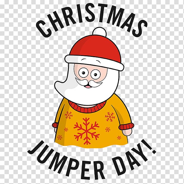 Santa Claus Christmas Day Human behavior Product, Christmas Jumper Day transparent background PNG clipart