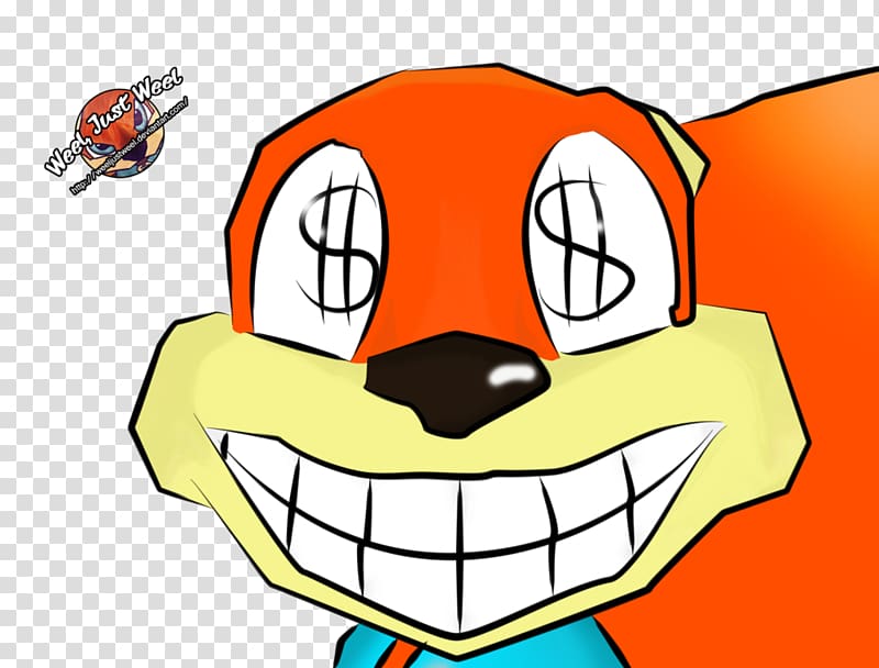Conker's Bad Fur Day Gabumon Digital art, squirell transparent background PNG clipart