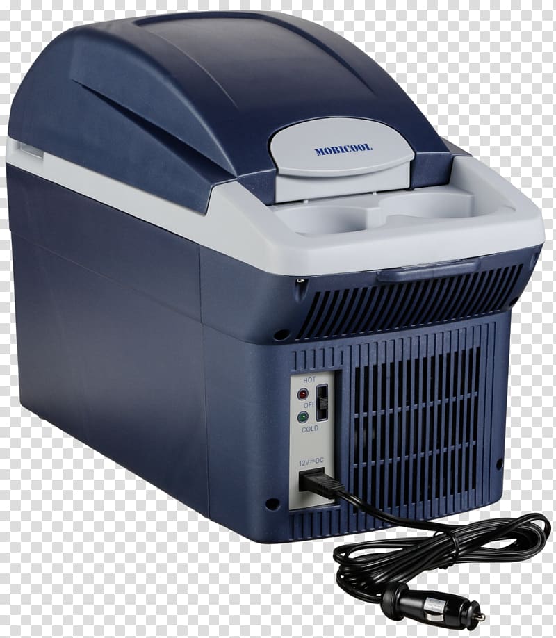 Cooler Electricity Cool box Q40 12 V 230 V Aluminium 40 l EEC=A++ MobiCool Mobicool T08 DC Metallic Blue Hardware/Electronic Dometic, Thermoelectric Cooling transparent background PNG clipart