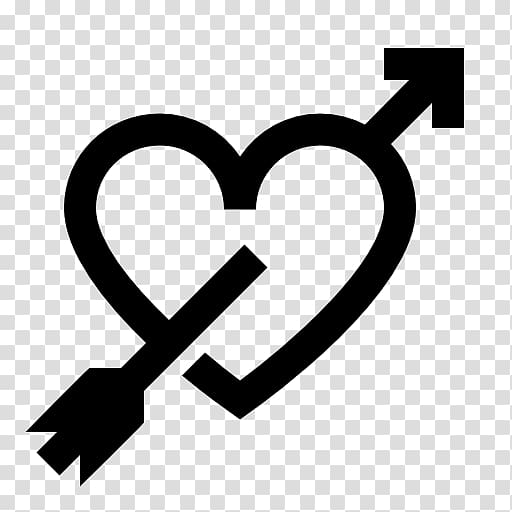 Computer Icons Heart Arrow , heart transparent background PNG clipart