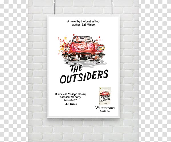 The Outsiders Book cover Cover art Car, book transparent background PNG clipart