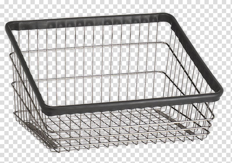 Basket Self-service laundry Wire Metal, wire basket transparent background PNG clipart