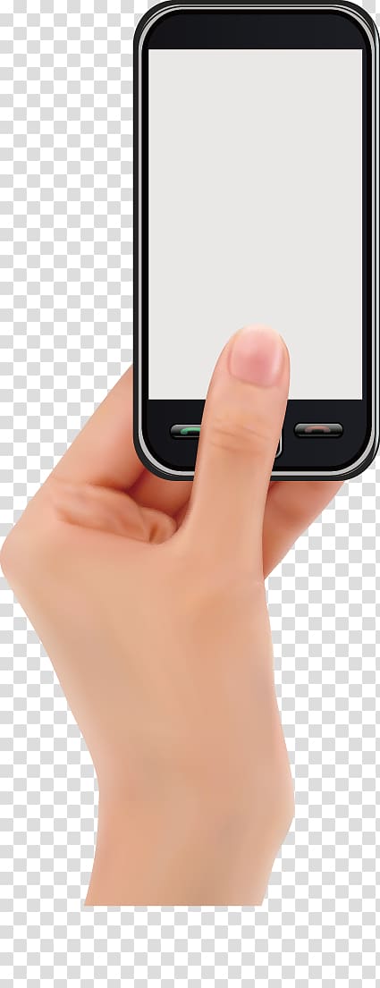 Thumb Smartphone Hand, Arm transparent background PNG clipart