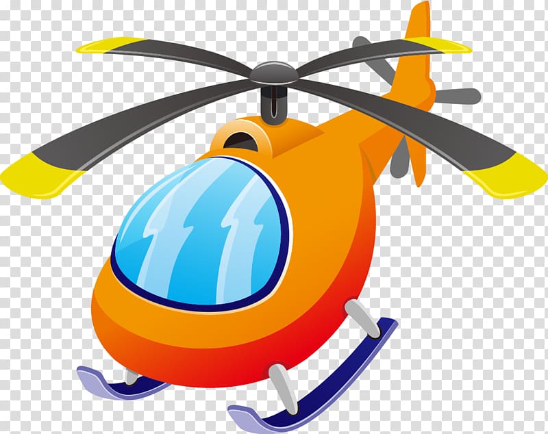 Aircraft Airplane Helicopter, Cartoon airplane transparent background PNG clipart