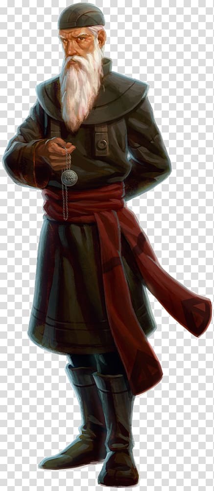 Pathfinder Roleplaying Game Dungeons & Dragons Cleric Bard Monk, Wizard transparent background PNG clipart