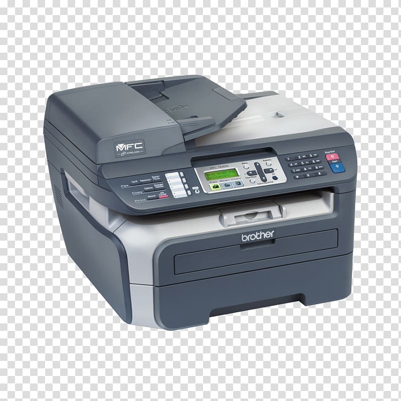 Brother Industries Multi-function printer Printing Device driver, laser printer transparent background PNG clipart