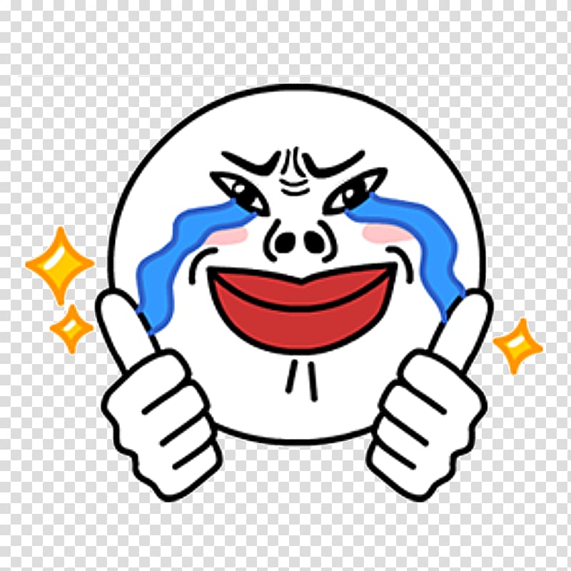 Emoticon Sticker Line Friends Smiley, Design line transparent background PNG clipart