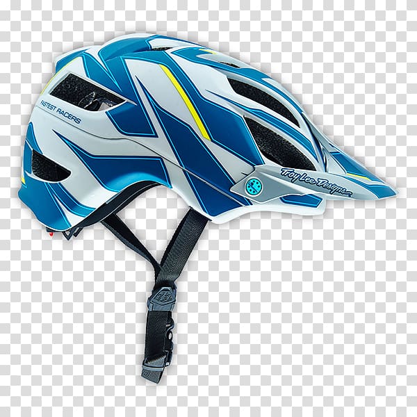 Troy Lee Designs Bicycle Helmets Mountain bike Downhill mountain biking, vis with green back transparent background PNG clipart