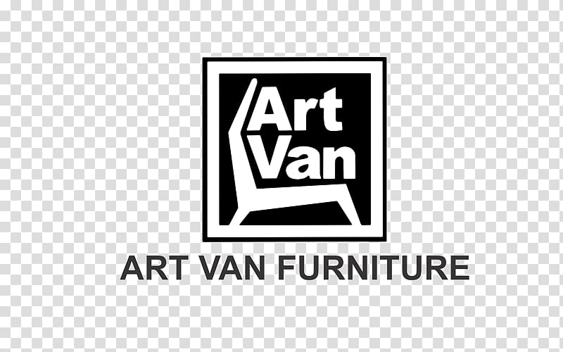 Art Van Logo Brand, shop shop decoration transparent background PNG clipart