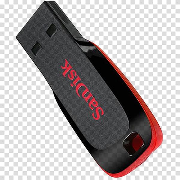 USB Flash Drives SanDisk Computer data storage, Blade transparent background PNG clipart