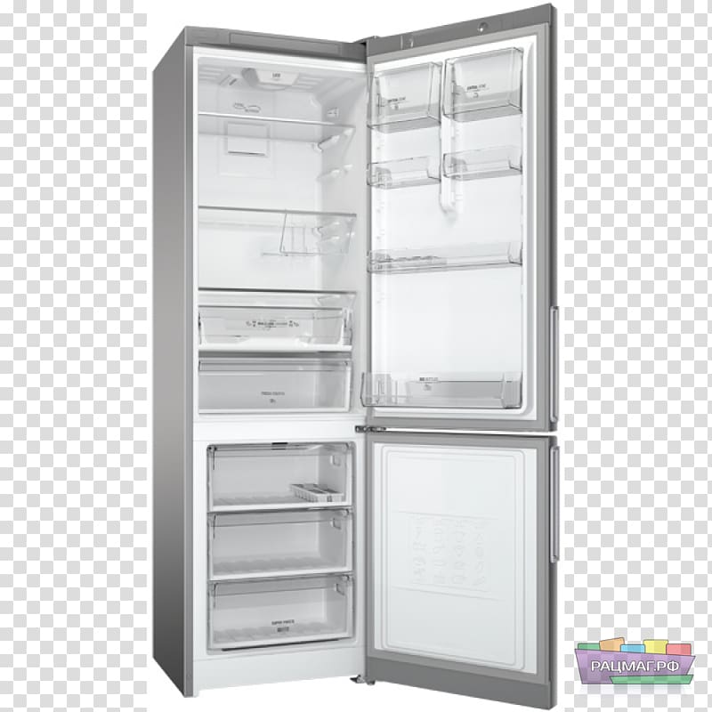 Ariston Hotpoint Refrigerator Auto-defrost Home appliance, zw transparent background PNG clipart