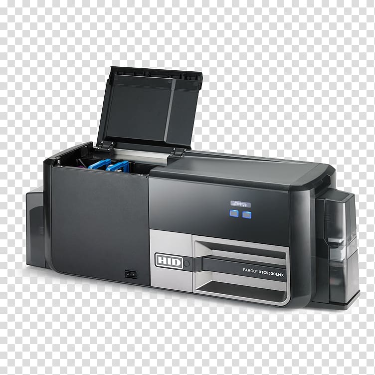 Card printer HID Global Printing Pouch laminator, printer transparent background PNG clipart