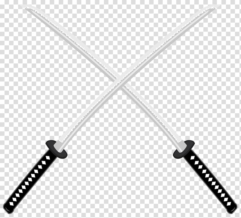 two katanas illustration, Deadpool Katana Sword Samurai, katana transparent background PNG clipart