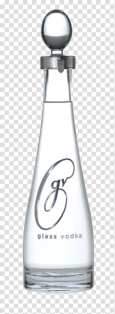 Glass bottle Decanter Water, vodka glass transparent background PNG clipart