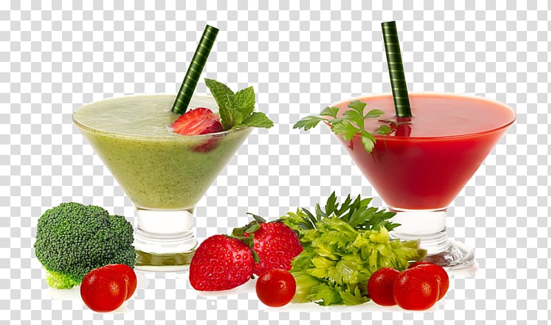 Tomato juice Smoothie Cocktail Bloody Mary, Red and green vegetable juice transparent background PNG clipart