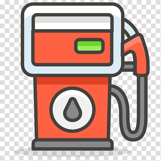 Emoji Gasoline Filling station Computer Icons Fuel dispenser, gas station transparent background PNG clipart