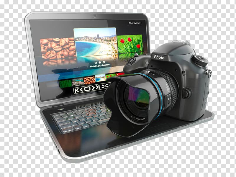 Digital Camera, HD laptop transparent background PNG clipart