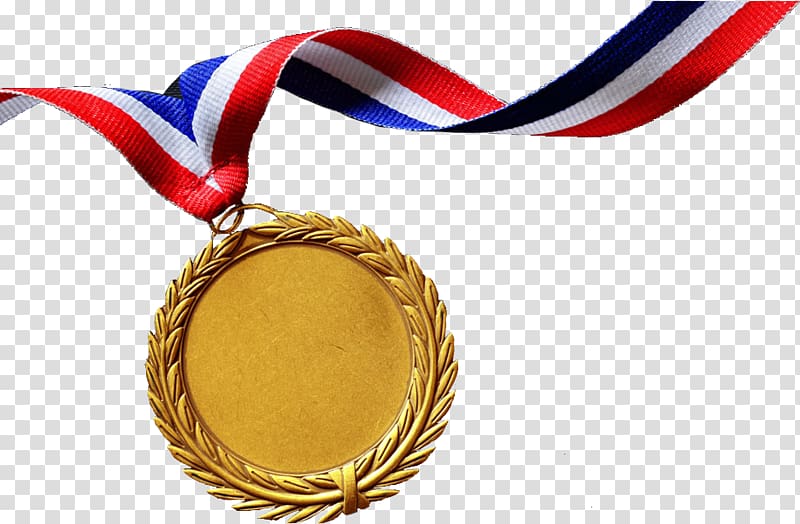 round gold-colored medallion, Gold medal Trophy, Championship gold medal transparent background PNG clipart
