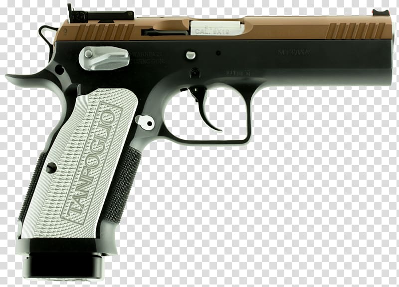 Trigger Firearm Tanfoglio T95 European American Armory, weapon transparent background PNG clipart