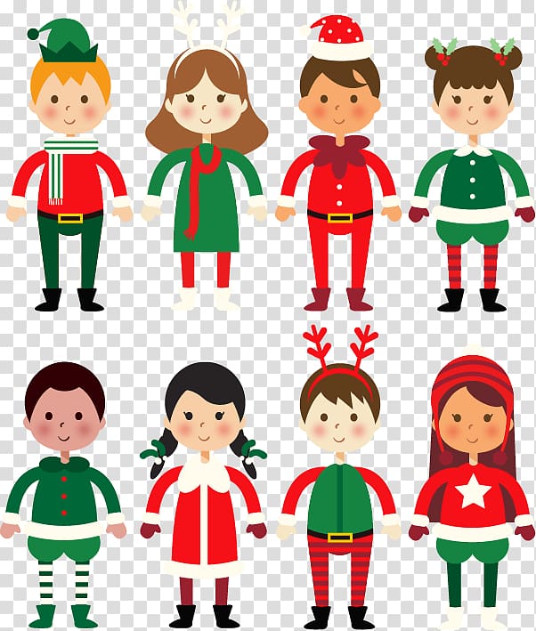 Christmas tree Child, Christmas dress child transparent background PNG clipart