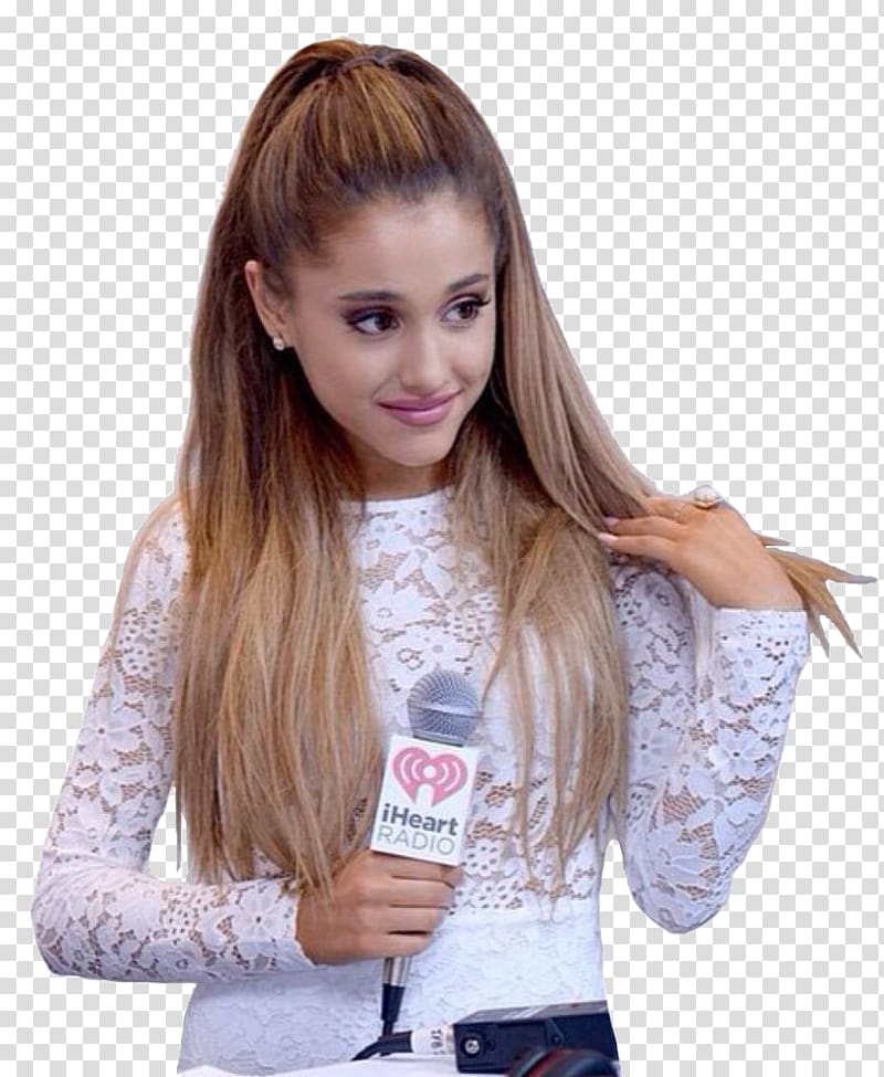 Ariana Grande Ponytail Singer Hairstyle, ariana grande transparent background PNG clipart