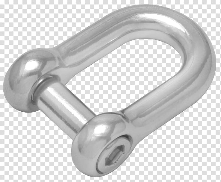 Shackle Stainless steel Anchor Sheet, shackle transparent background PNG clipart