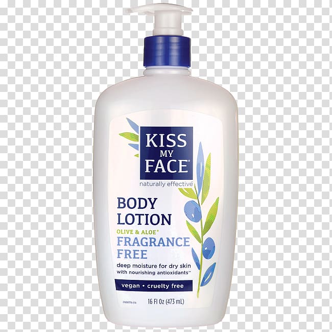 Lotion Kiss My Face Olive & Aloe Moisturizer Perfume Cosmetics, saving face gel transparent background PNG clipart