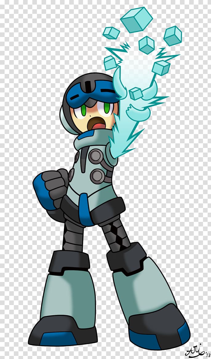 Mighty No. 9 Mega Man Fan art Inti Creates, others transparent background PNG clipart