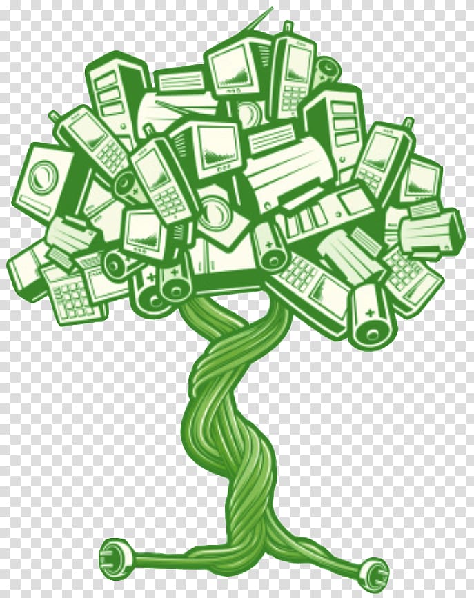 Computer recycling Electronic waste Waste Electrical and Electronic Equipment Directive, arboles transparent background PNG clipart
