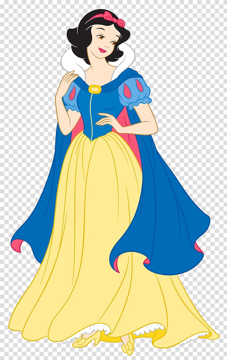 Snowhite illustration, Snow White Ariel Rapunzel Princess Aurora Seven Dwarfs, Classic Snow White Princess transparent background PNG clipart