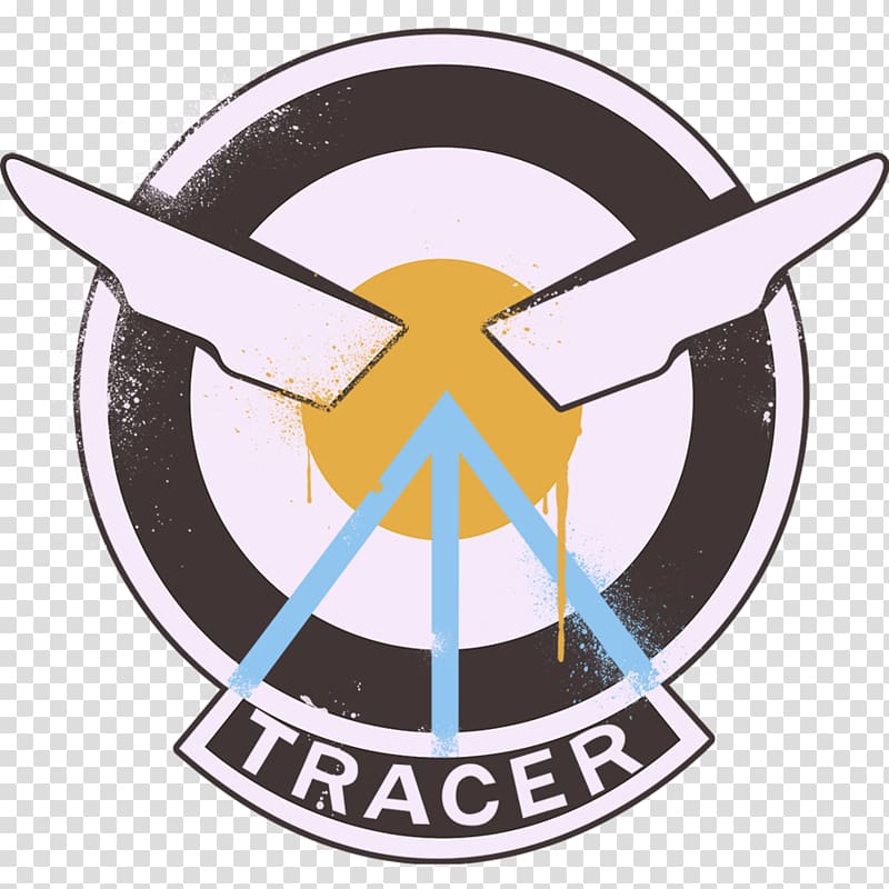 Overwatch Tracer T-shirt Widowmaker Logo, T-shirt transparent background PNG clipart