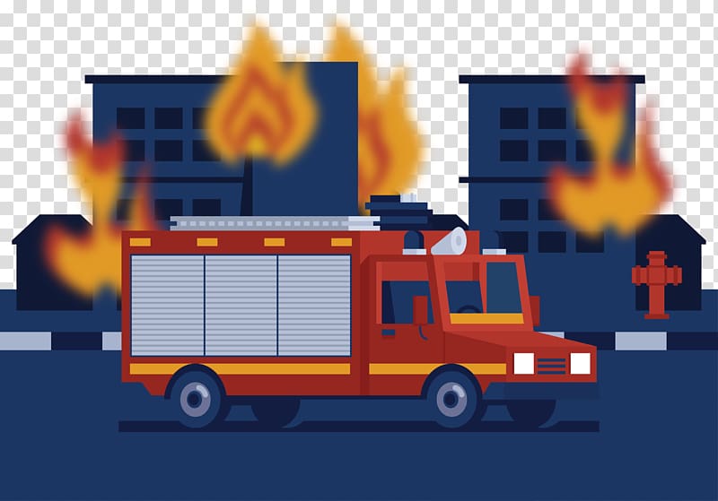 Fire engine Firefighter Illustration, ambulance transparent background PNG clipart