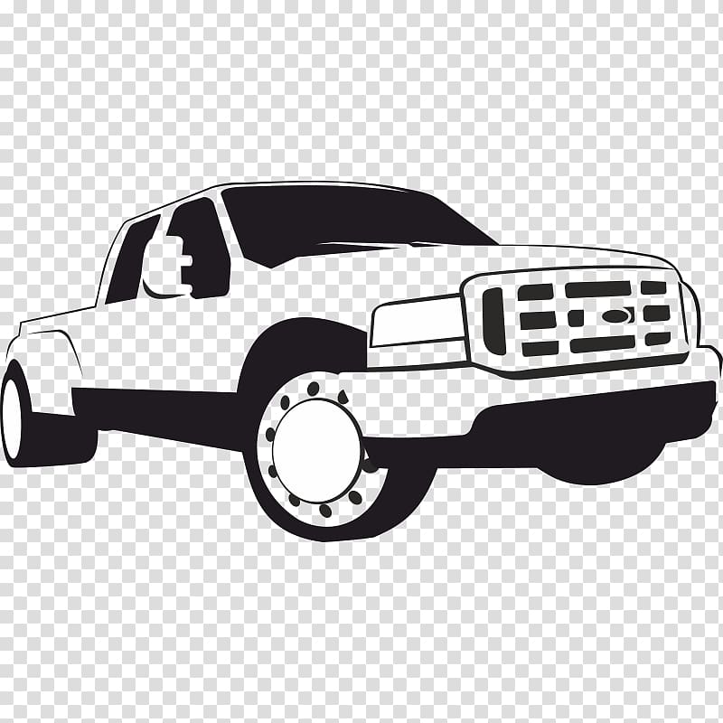 Pickup truck Car Thames Trader Ford Mustang, pickup truck transparent background PNG clipart