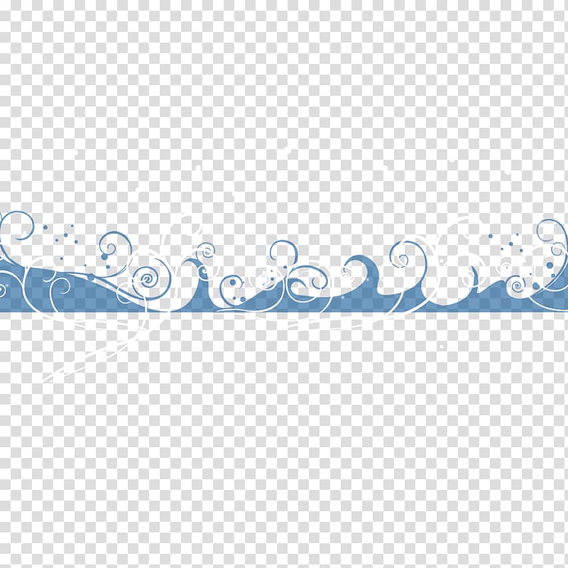 white and blue spiral waves illustration, Wind wave Pattern, Waves decorative patterns transparent background PNG clipart