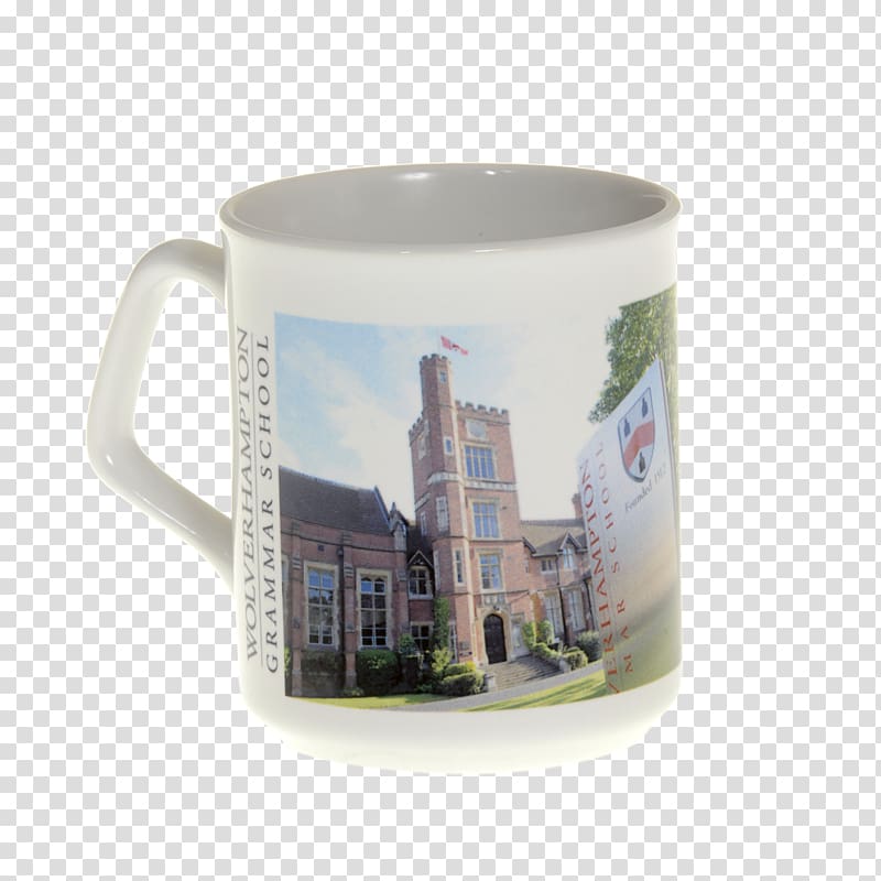 Coffee cup Mug Wolverhampton Grammar School Porcelain, mug transparent background PNG clipart
