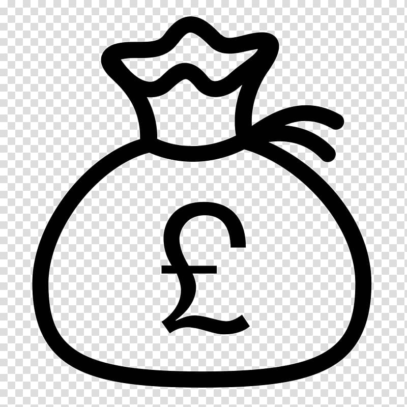 Money bag Computer Icons Currency symbol Saving, pound transparent background PNG clipart