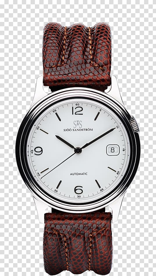 Timex Men\'s Easy Reader Watch Timex Group USA, Inc. Leather Strap, watch transparent background PNG clipart
