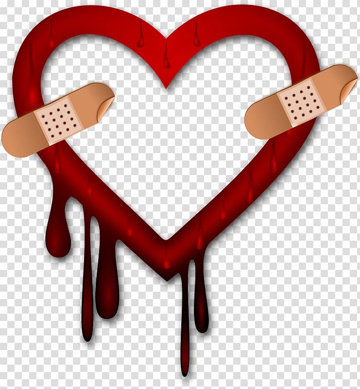 Heartbleed , heart transparent background PNG clipart