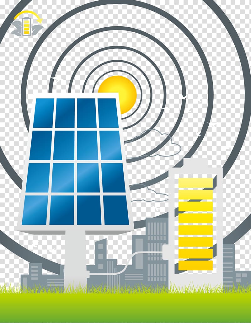 Graphic design, City Solar Energy transparent background PNG clipart