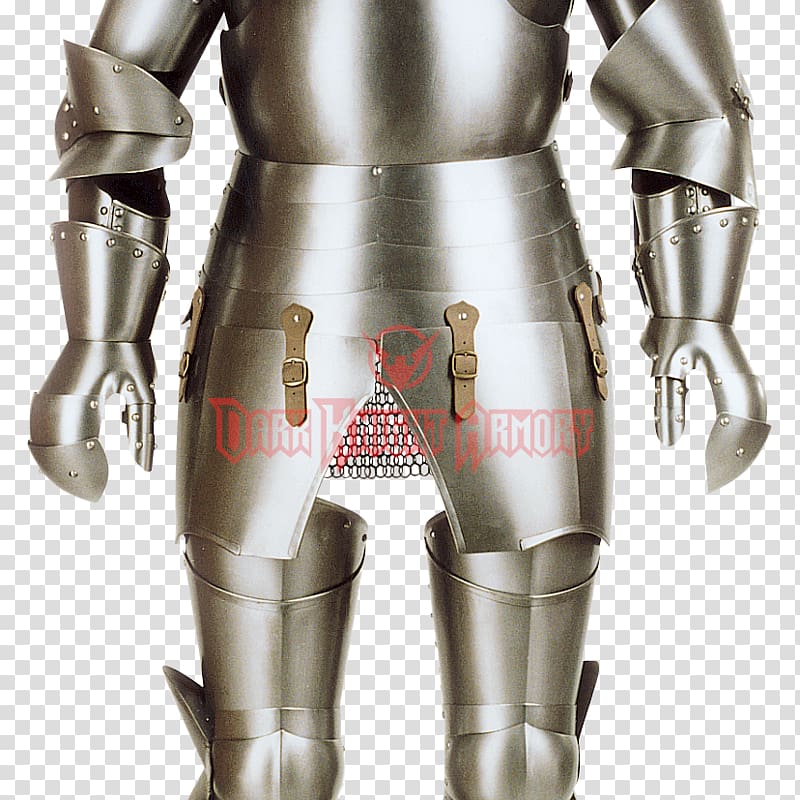 Plate armour Knight Suit Components of medieval armour, exquisite badges transparent background PNG clipart