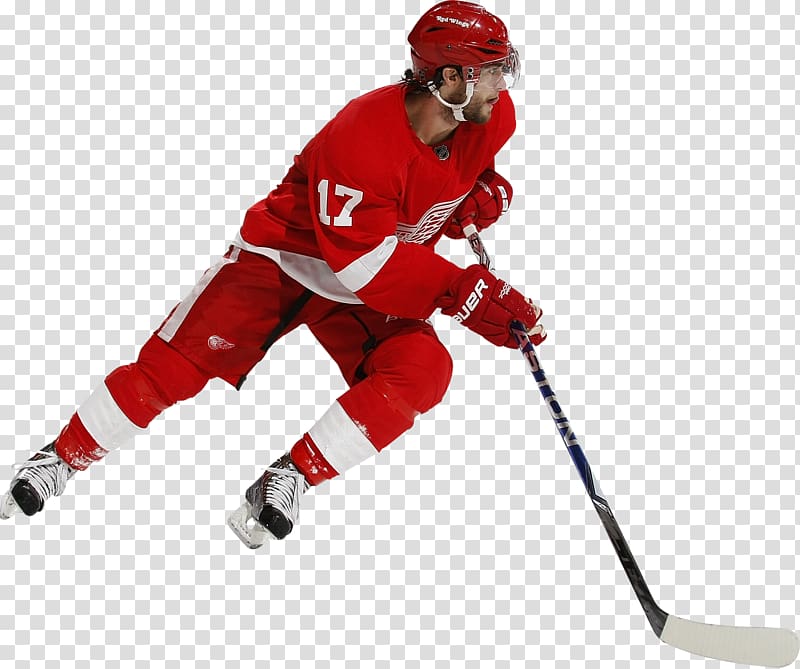 College ice hockey Protective gear in sports Detroit Red Wings, others transparent background PNG clipart