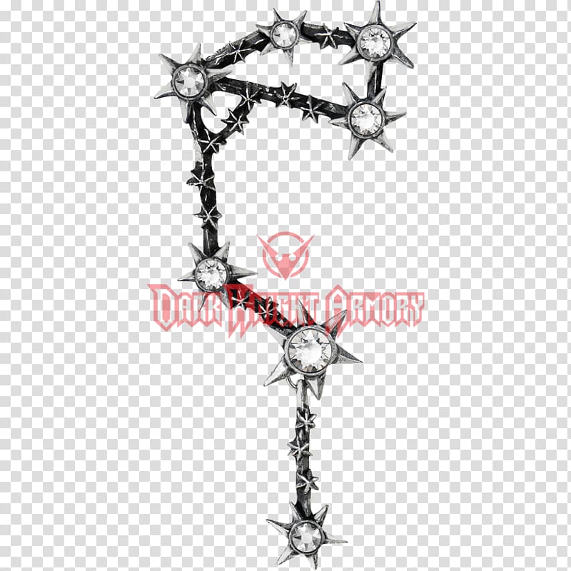 Earring Кафф Jewellery Gothic fashion Clothing, Jewellery transparent background PNG clipart