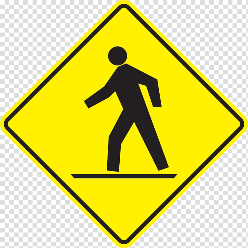 Pedestrian crossing Traffic sign Road Stop sign, wc transparent ...