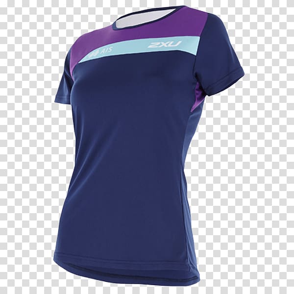 T-shirt Tennis polo Shoulder Sleeve, women training transparent ...