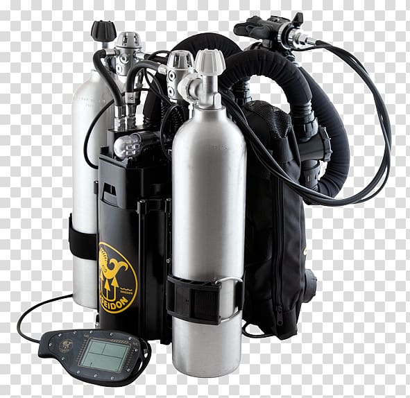 Rebreather diving Scuba diving KISS Underwater diving, oxygen bubbles transparent background PNG clipart