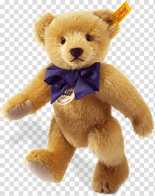 Teddy bear Steiff Museum Margarete Steiff GmbH Stuffed Animals & Cuddly Toys, bear transparent background PNG clipart