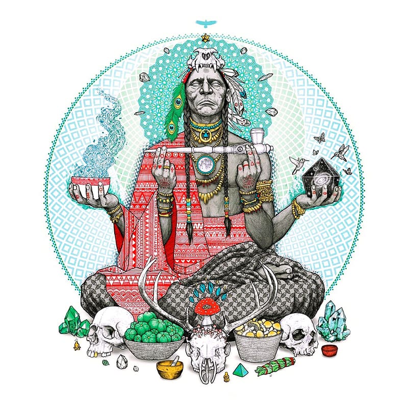 Medicine man Shamanism Healing Native Americans in the United States, Radha Krishna transparent background PNG clipart