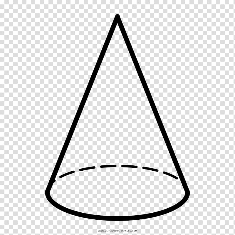 Coloring book Drawing Cone Ausmalbild Area, cono gelato transparent background PNG clipart