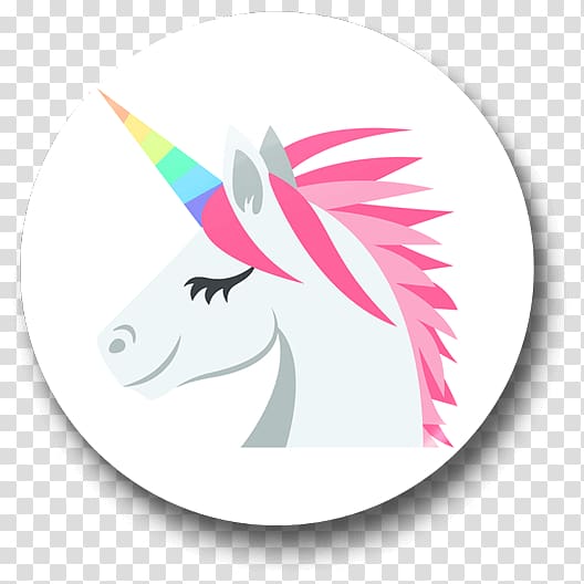 T-shirt Emojipedia Unicorn Sticker, unicorn face transparent background PNG clipart