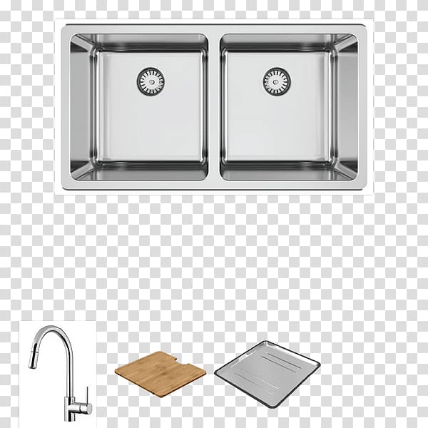 kitchen sink Abey Road Stainless steel Tap, sink transparent background PNG clipart